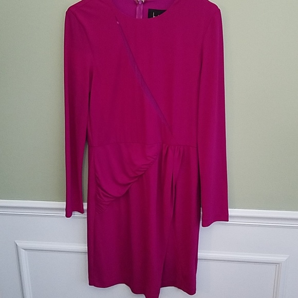 NWT Nicole Miller Collection Ruched Dress - Picture 4 of 7
